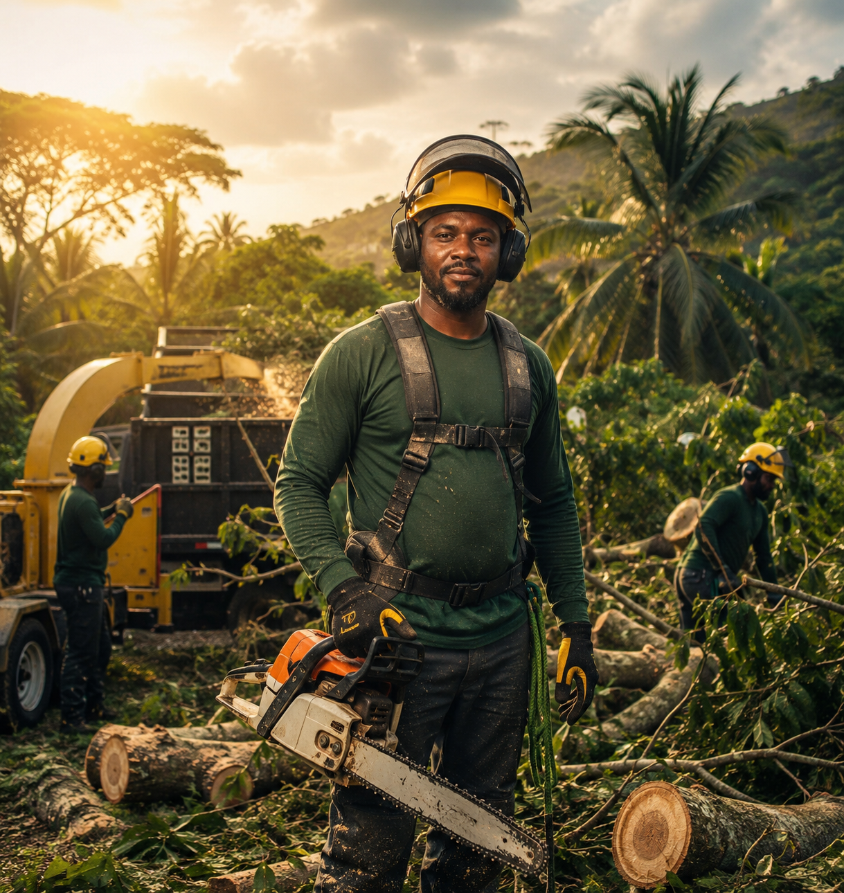876 Tree Removal team at work